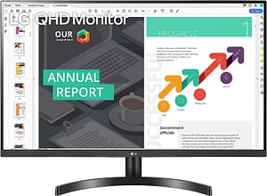 LG QHD 32-Inch Computer Monitor 32QN600-B