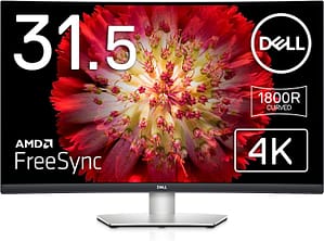 Dell S3221QS 32 Inch Curved 4K UHD