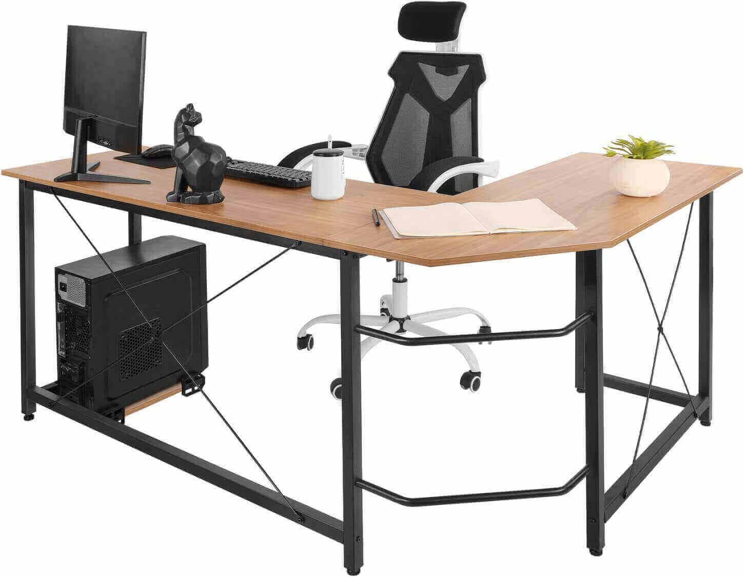 AuAg L-Shaped Desk